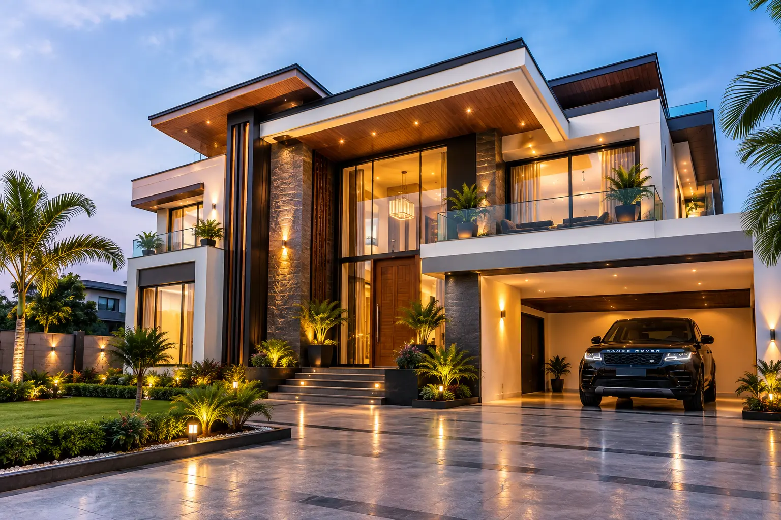 Luxury property exterior